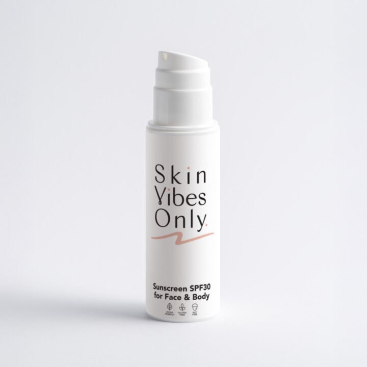 Mineral Sunscreen SPF30 for Face & Body, no tint